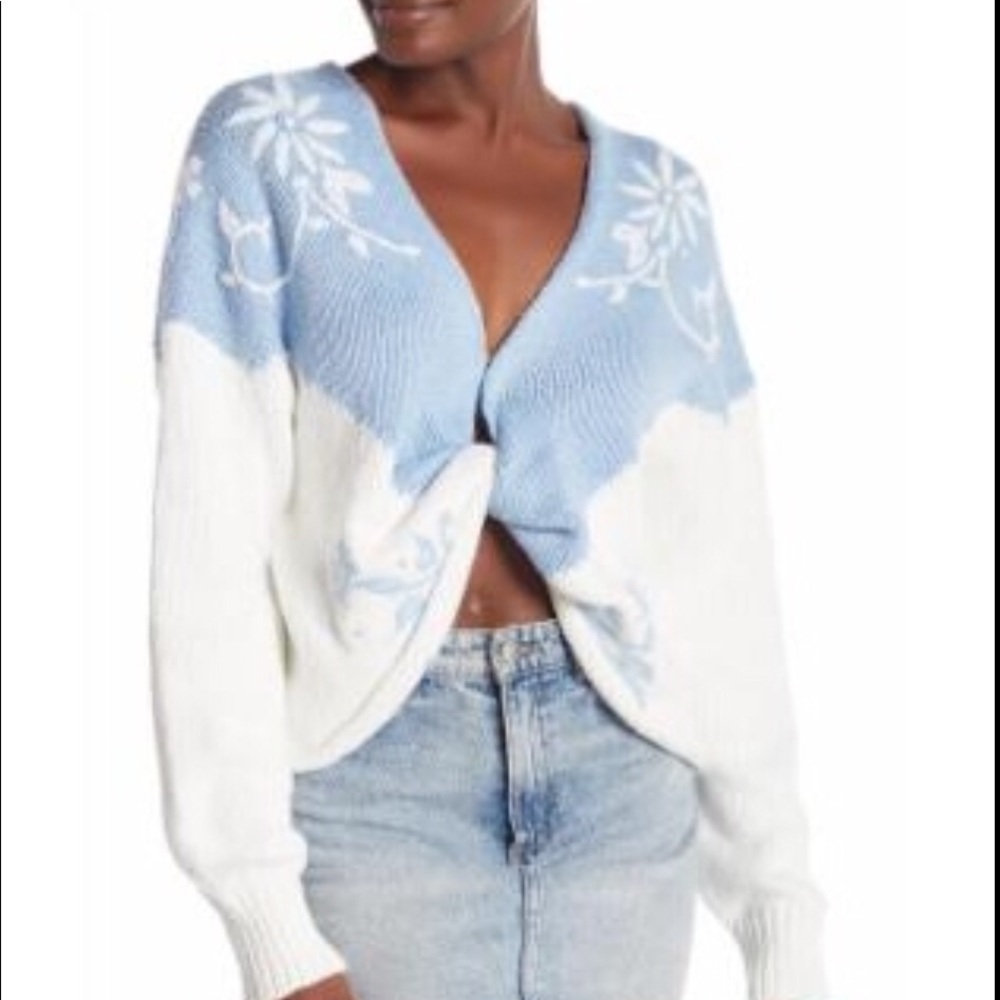 NWT Wildfox Western Floral Beaumont Sweater!